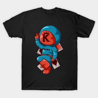 King type playing cards T-Shirt